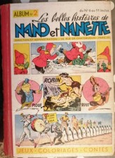 Belles histoires de NANO et NANETTE Album N° 2 1955-1956  Incomplet