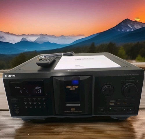 Sony cdp cx355 changer - sony,