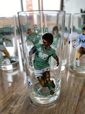 Verre Football Saint-Etienne Asse 1976 Janvion