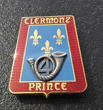 Insigne Militaire 4ème Régiment de Chasseurs Signé A.Bertrand Atlas (C11)