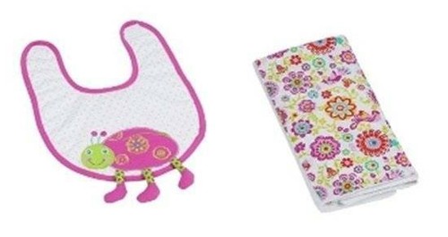 Maison chic ladybug - boxed, bib