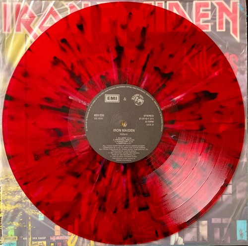Iron maiden killers red - iron, &