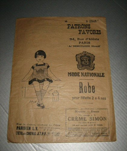 Ancien patron modèle - ancien,