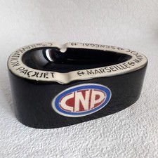 cendrier CNP Paquebot Compagnie Navigation Paquet Desvres Ancien Faience 
