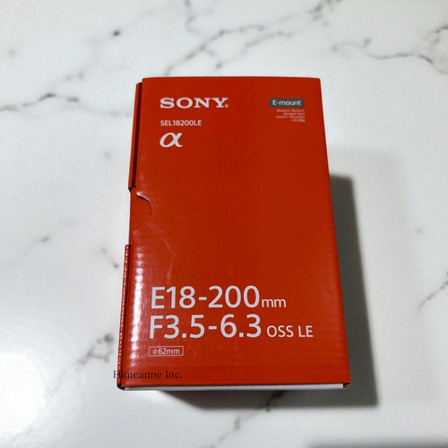 Sony 200mm 6 3 - f3.5-6.3, oss