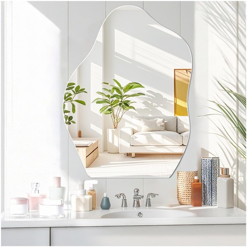 Grand miroir asymétrique x - asymétrique,