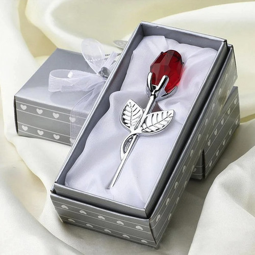 1pc crystal glass - crystal, rose