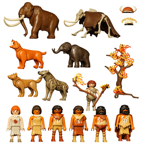 Playmobil âge pierre - âge, de