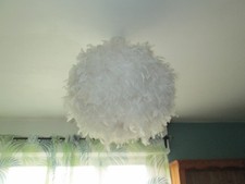 Petite Lampe en plumes