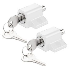 Lot de 2 serrures de porte de