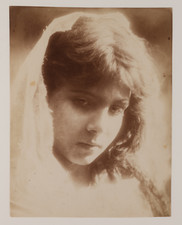 Von Gloeden, portrait Vintage print  Tirage albuminé  17,3x22,2  Circa 189