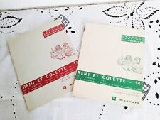 2 livrets scolaires anciens