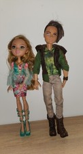 Ever After High Poupées Ella & Hunter , Basic 1. Poupée poupée Wave Rebel