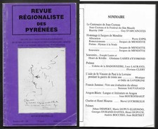 REVUE REGIONALISTE DES