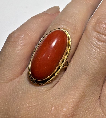 Bague vintage jaune - vintage, or