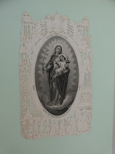 Image pieuse canivet dentelle