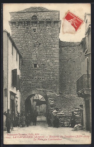 Cpa cavalerie aveyron - cpa, /aveyron