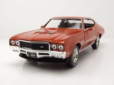 Buick Hardtop GS Mcacn 1972 Orange Maquette de Voiture 1:18 Auto World