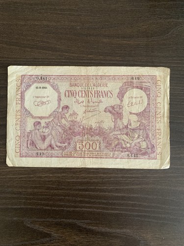 Billet 500 francs - billet,