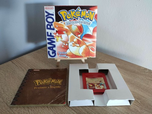 Game boy pokemon rouge - game, [gb]
