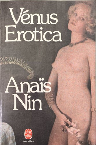 Vénus erotica anaïs nin - nin, |