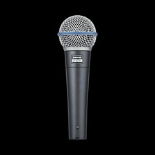 Microphone vocal dynamique Shure Beta 58A avec pare-brise et clip micro...