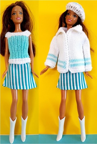 Barbie lot vêtements poupée - lot,