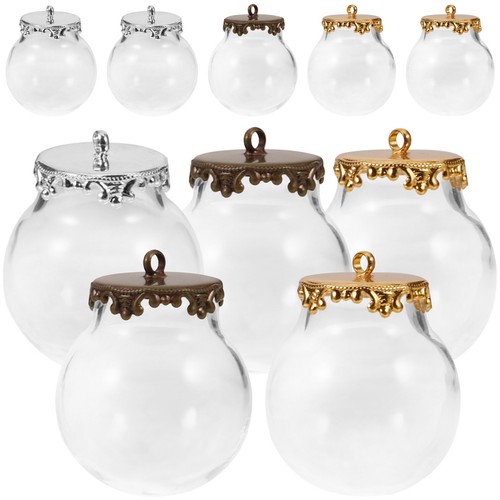 10 Pcs Mini Bouteille En Verre