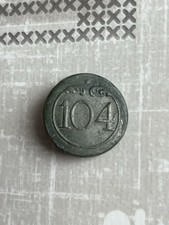 Bouton 104 Regiment Infanterie
