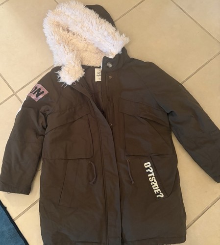 Zara girl puffer military - girl,
