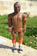 MISTER T. Mr T The A-TEAM L'Agence Tous risques 1983 Cannell Prod. figurine 31cm