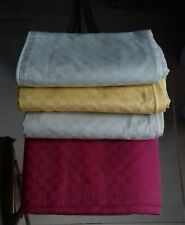 " SISLEY CASA" - 1 DRAP Plat + 3 TAIES Carrées 