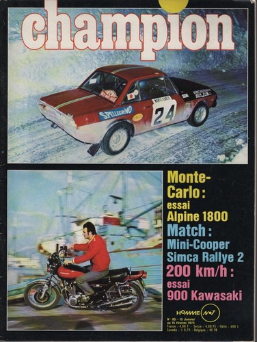 Champion 1973 simca 1000 - champion,