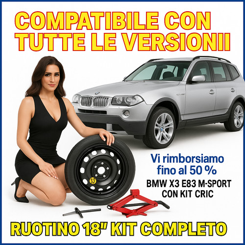 Kit galette secours bmw - de, x3