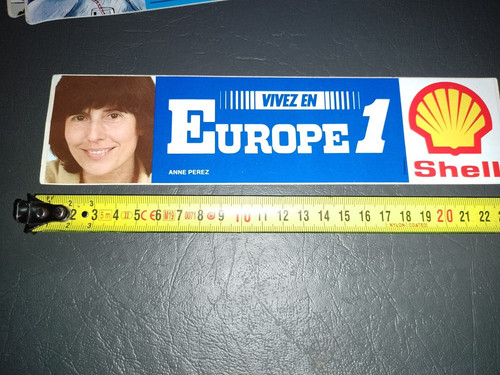 Autocollant europe radio - europe,