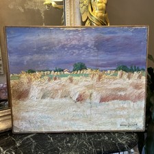 Tableau Huile Sur Toile