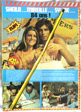 Clipping PODIUM  : Anniversaire SHEILA , M. MATHIEU , S. VARTAN ( 84 ans ) ,...