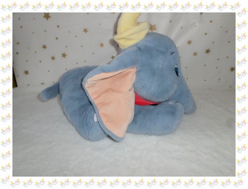 Doudou peluche dumbo - l,
