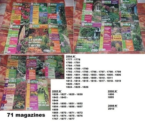 Rustica magazines 2004 - magazines-,