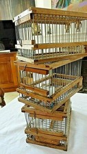 Lot cages oiseaux appellants