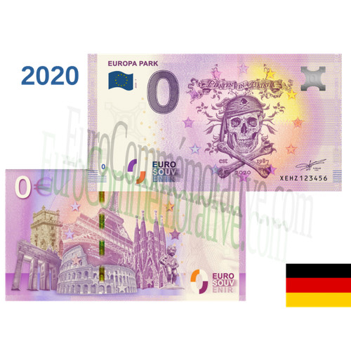 Billet souvenir 2020 allemagne - souvenir,