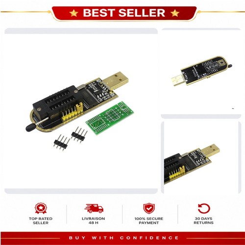 Programmateur usb ch341a bios - programmateur,