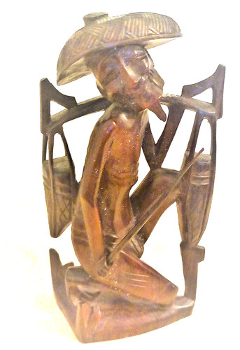 Statuette bois sculpte - *statuette, *
