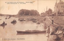 CPA 91 VIRY CHATILLON / AU RENDEZ VOUS DES PECHEURS / MAISON HAMM