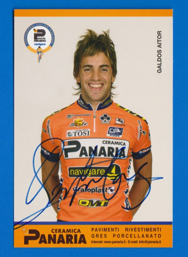 Cyclisme carte cycliste galdos - carte,