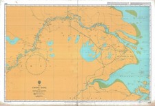 Admiralty 2946 Chine Chang Jiang Feuille 1 Shanghai À Datong Carte Marine Wal
