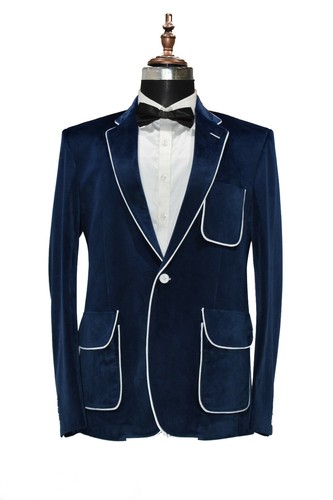Hommes vestes fumée bleu - de,