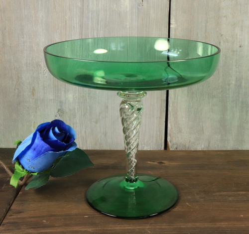 Grand coupe sur pied verre - grand,