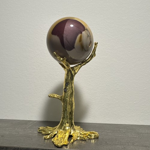 Mookaite crystal sphere - mookaite, on