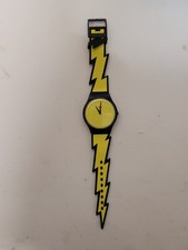 Montre SWATCH Lighting Flash Edition Limitée Et Signée "Jeremy Scott" collector 
